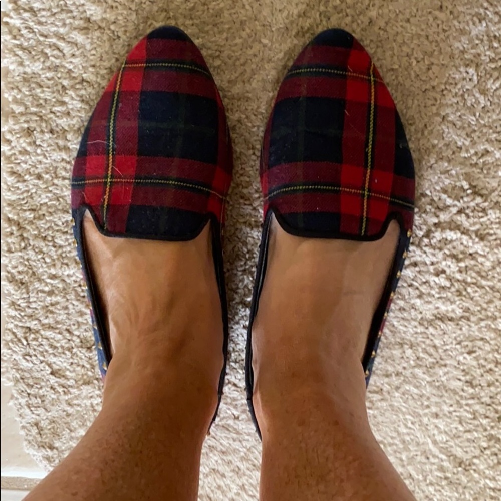 Plaid shoes